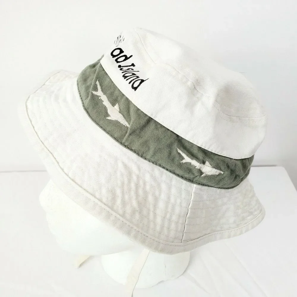 Royal Reservation Shark Bucket Hat with‎ Chin Strap Toddler Size Hilton Head SC